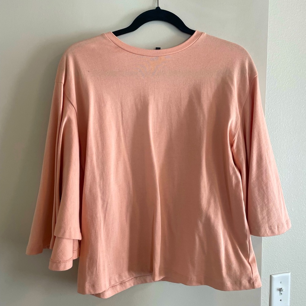 Peachy Flowy Top